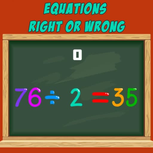 Equations Right or Wrong game thumbnail