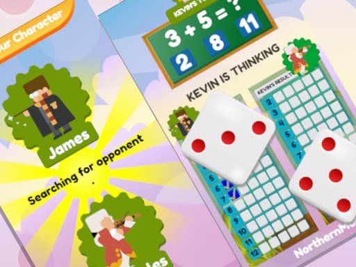 Math And Dice Kids Educational Game game thumbnail