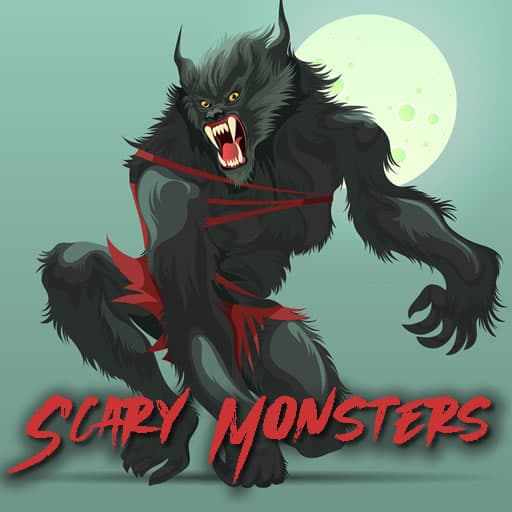 Scary Monsters Coloring game thumbnail