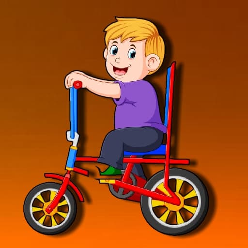 Cartoon Bike Jigsaw game thumbnail
