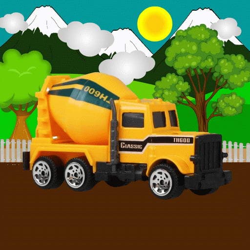 Construction Vehicles Jigsaw game thumbnail