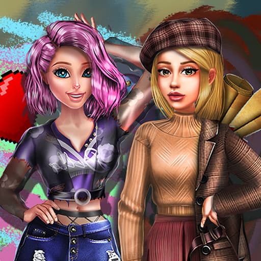2022 Dark Academia to eGirl Dress Up game thumbnail