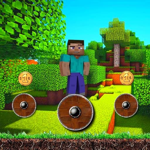 Mineblock Rotate and Fly Adventure game thumbnail