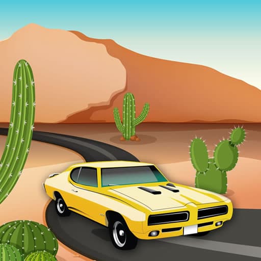 Desert Car Race game thumbnail