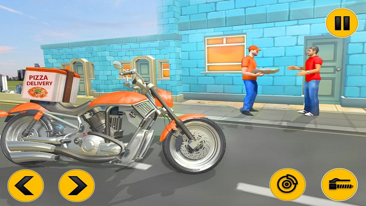 Big Pizza Delivery Boy Simulator Game game thumbnail