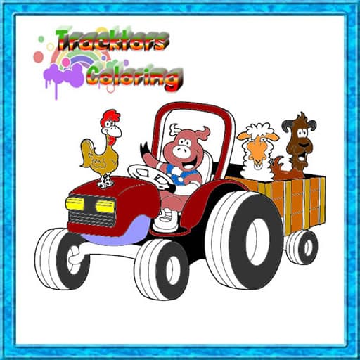 Tractor Coloring Pages game thumbnail