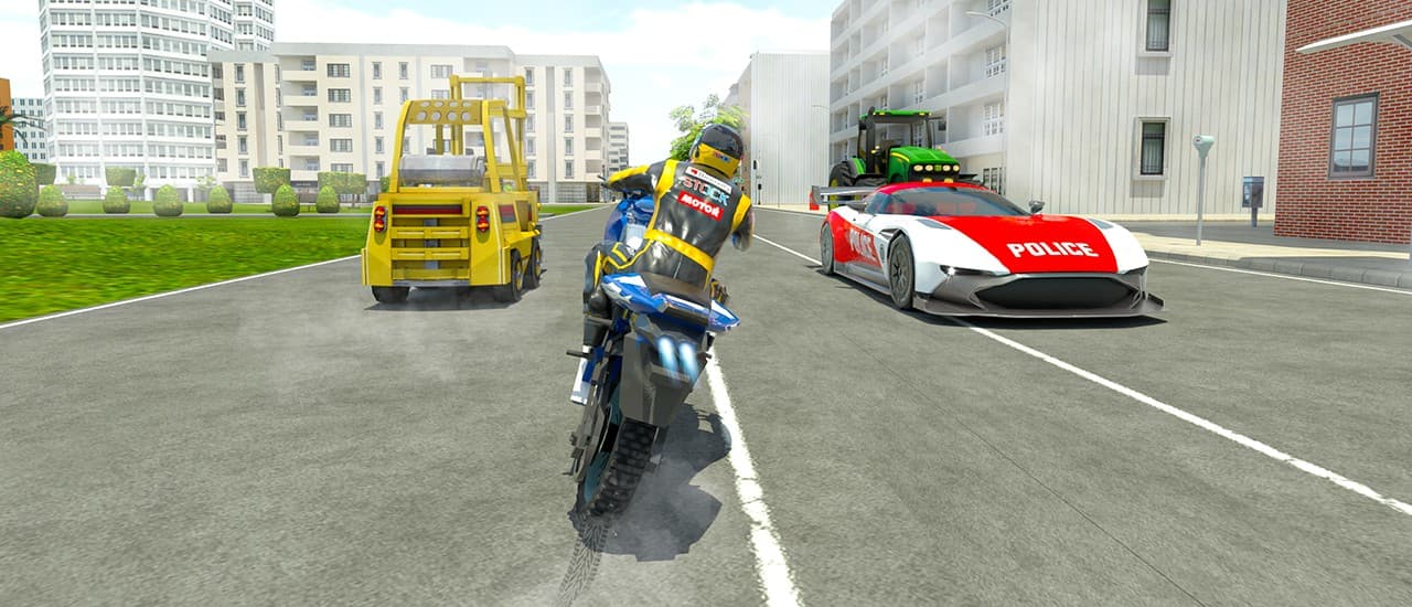 Bike Racing Bike Stunt Games game thumbnail