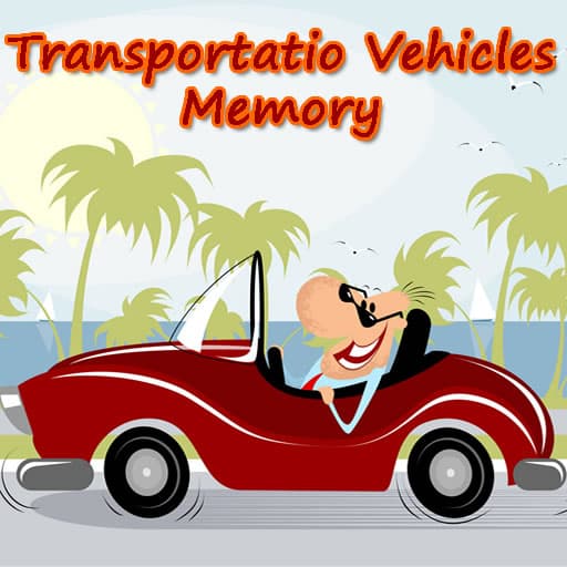Transportation Vehicles Memory game thumbnail