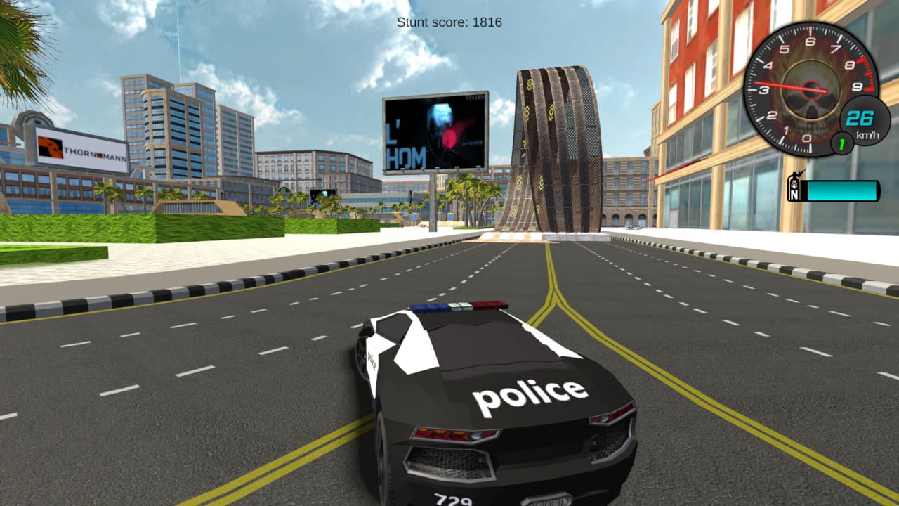 Police Stunt Cars game thumbnail