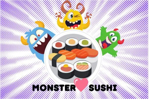Monster X Sushi game thumbnail