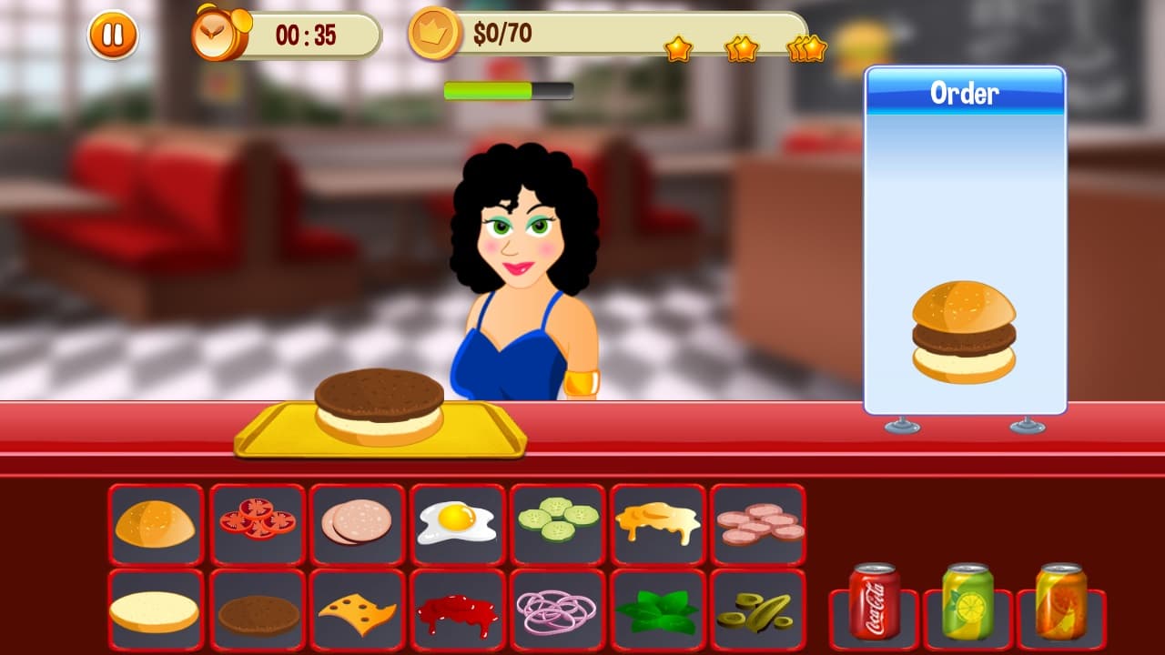 Happy Burger Shop game thumbnail
