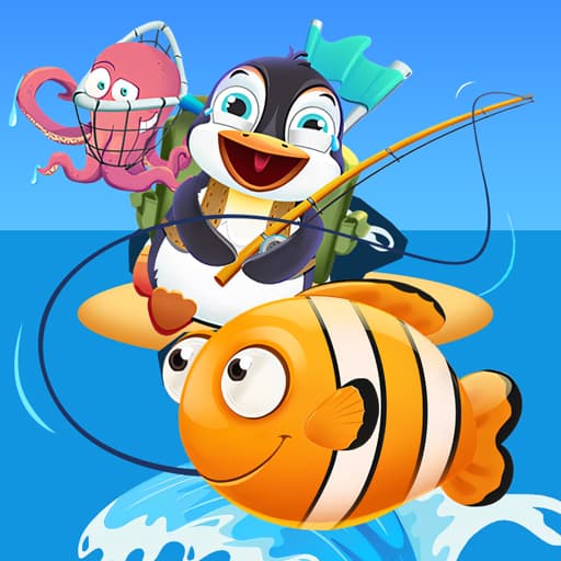 Baby Penguin Fishing game thumbnail