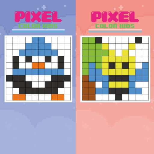 Pixel Color Kids game thumbnail