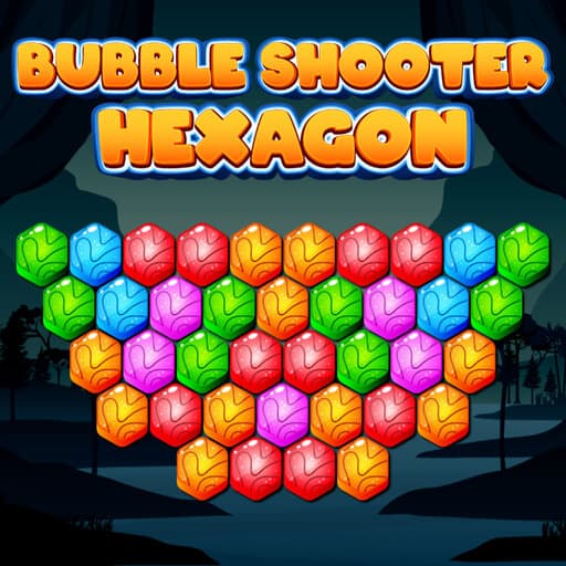 Bubble Shooter Hexagon game thumbnail