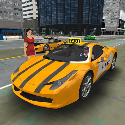 Free New York Taxi Driver 3D Sim game thumbnail