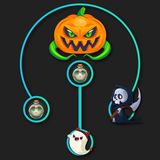 Power Connect Halloween game thumbnail