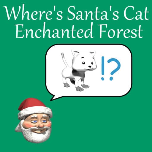 Where's Santa's Cat Enchanted Forest game thumbnail