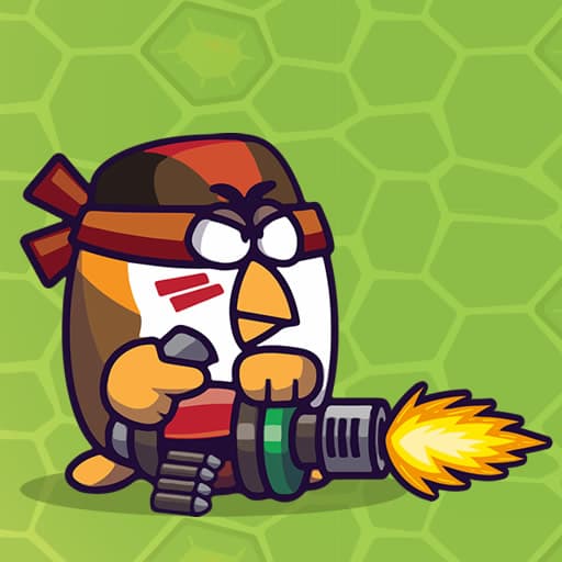 Chicken Wars Merge Guns game thumbnail