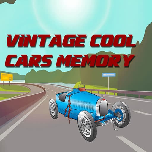 Vintage Cool Cars Memory game thumbnail
