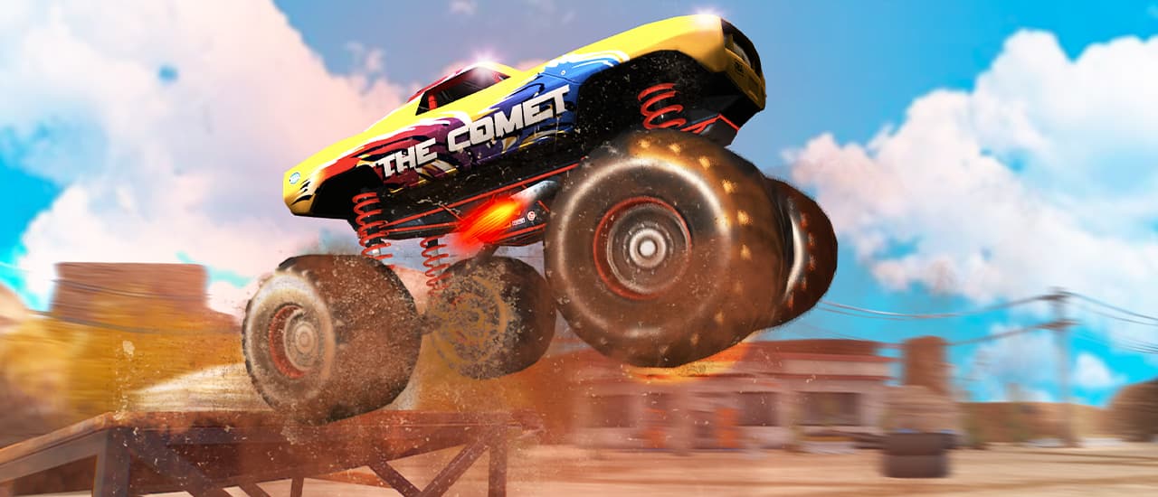 Monster Truck Stunt Racing game thumbnail
