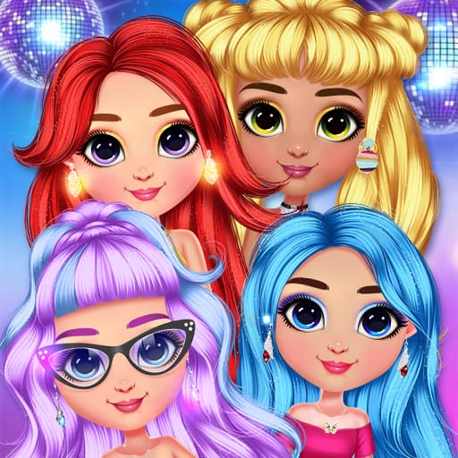 Rainbow Girls NYE Fashion game thumbnail