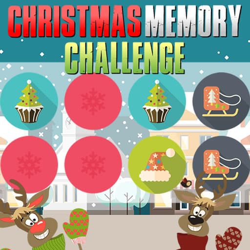 Christmas Memory Challenge game thumbnail