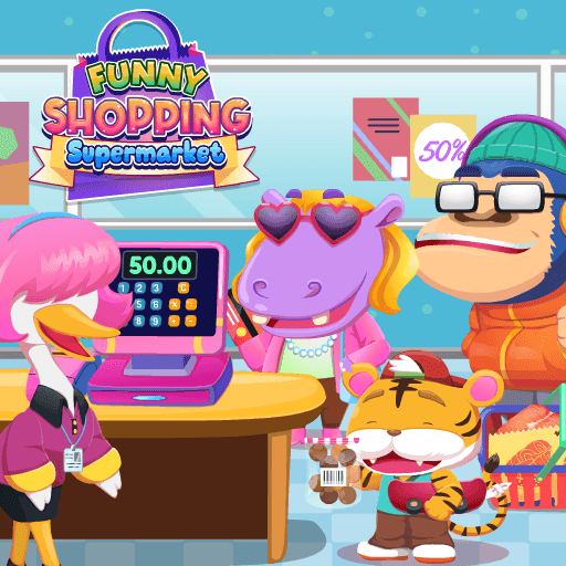 Funny Shopping Supermarket game thumbnail