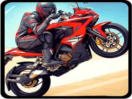 Highway Traffic Moto Stunt Racer Game game thumbnail
