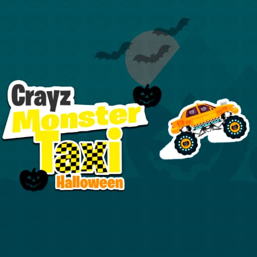 Crayz Monster Taxi Halloween game thumbnail
