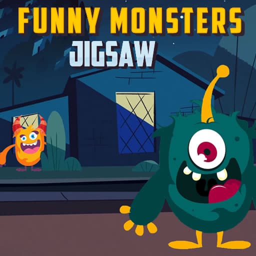 Funny Monsters Jigsaw game thumbnail