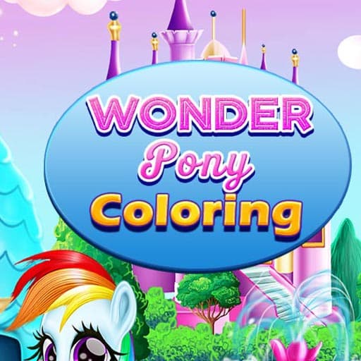 Wonder Pony Coloring game thumbnail