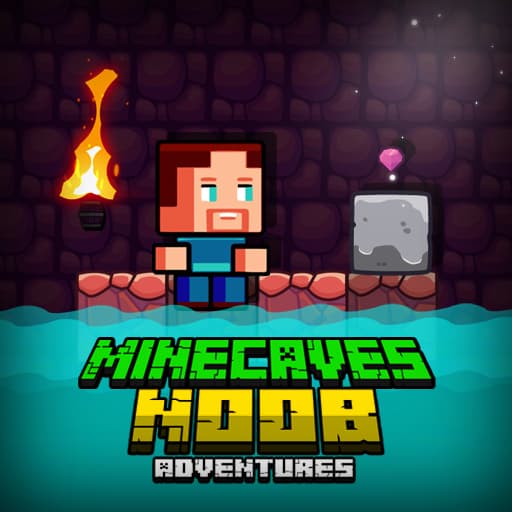 Minecaves Noob Adventure game thumbnail
