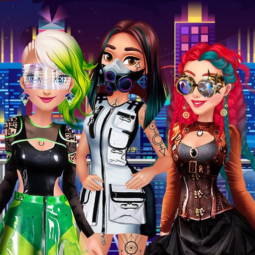 Cyberpunk City Fashion game thumbnail