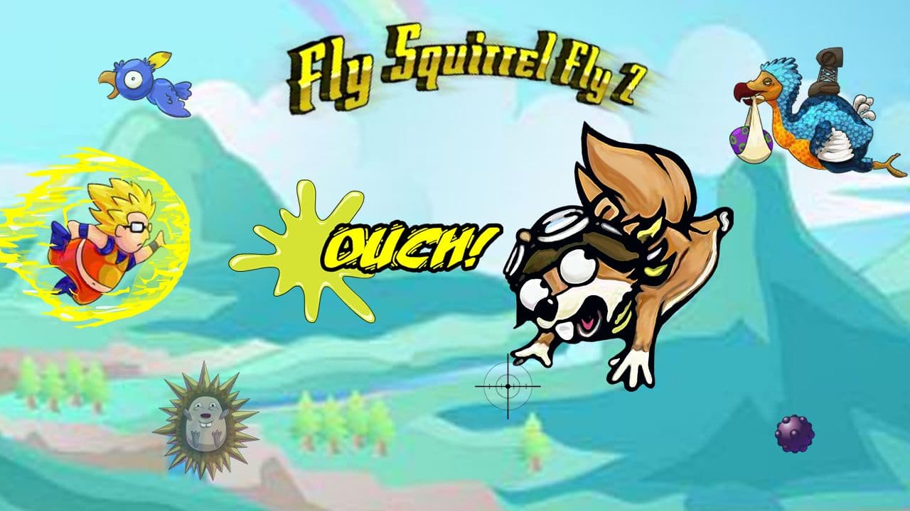 Fly Squirrel Fly 2 game thumbnail