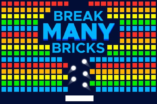 Break MANY Bricks game thumbnail