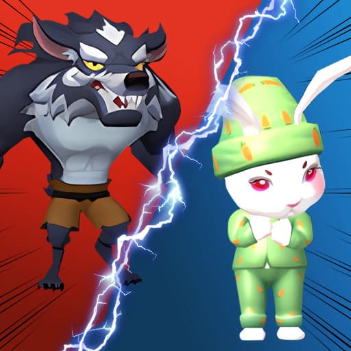 Hunted Wolf Defense Game game thumbnail