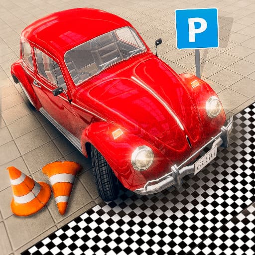 Foxi Mini Car Parking 2019 Car Driving Test game thumbnail