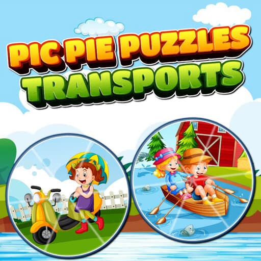 Pic Pie Puzzles Transports game thumbnail