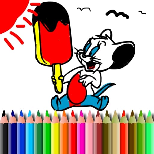 BTS Mouse Coloring game thumbnail
