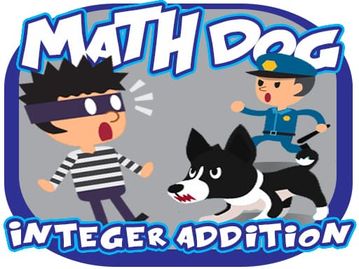 Math Dog Integer Addition game thumbnail