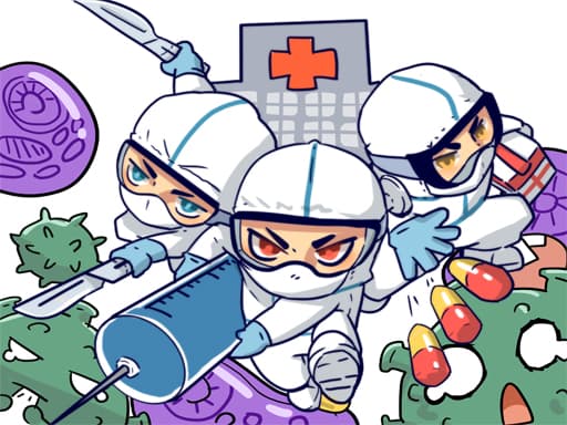 Against Coronavirus Puzzle game thumbnail