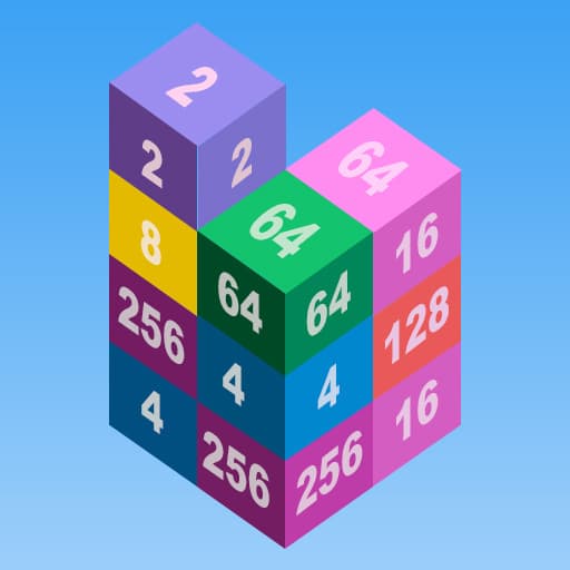 Stacktris 2048 game thumbnail