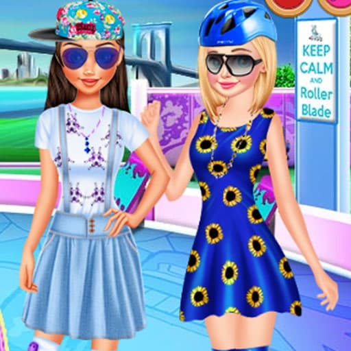 Princess Roller Skating Style game thumbnail