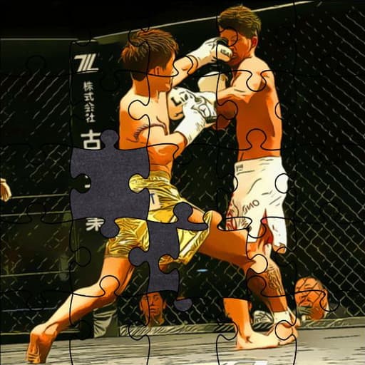 MMA Fighters Jigsaw game thumbnail