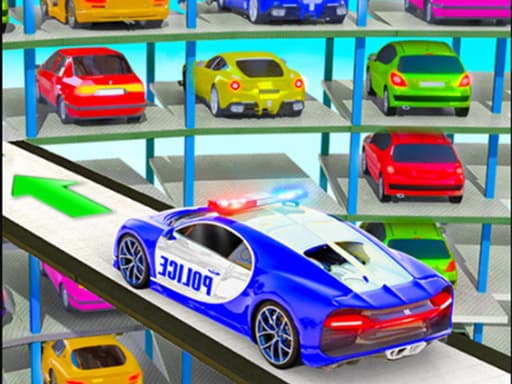 Police Multi Level Car Parking  game thumbnail
