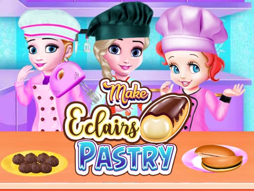 Make Eclairs Pastry game thumbnail