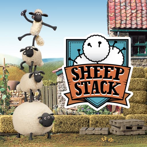 Shaun The Sheep Sheep Stack game thumbnail