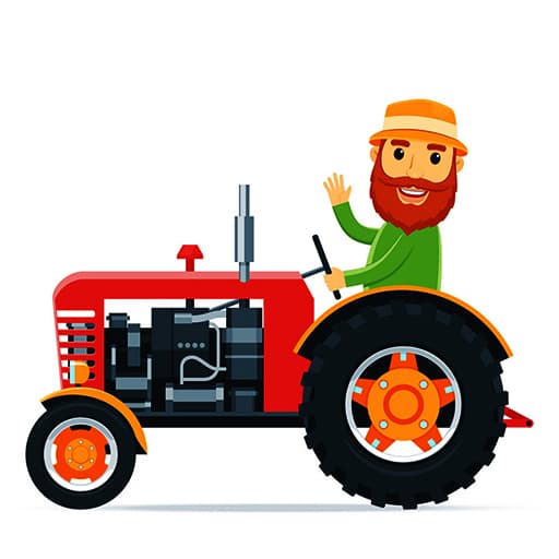 Cartoon Farm Traktors game thumbnail