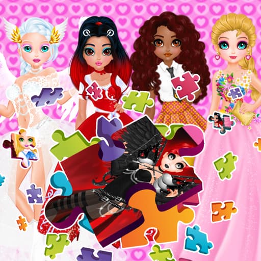 Puzzles Princesses and Angels New Look game thumbnail