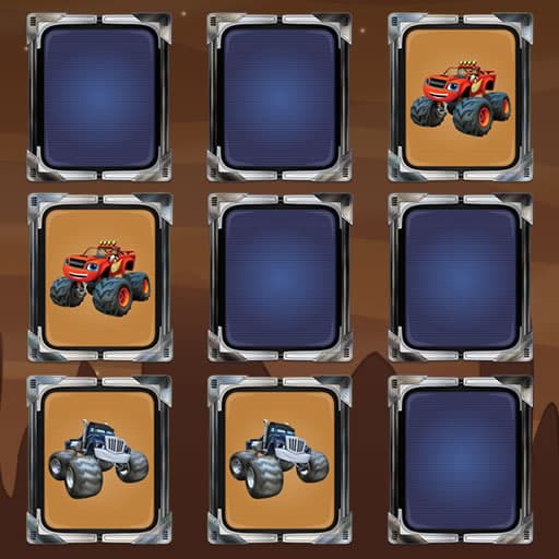 Monster Truck Memory game thumbnail